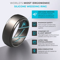 Thumbnail for Pro Breathable Men's Silicone Ring