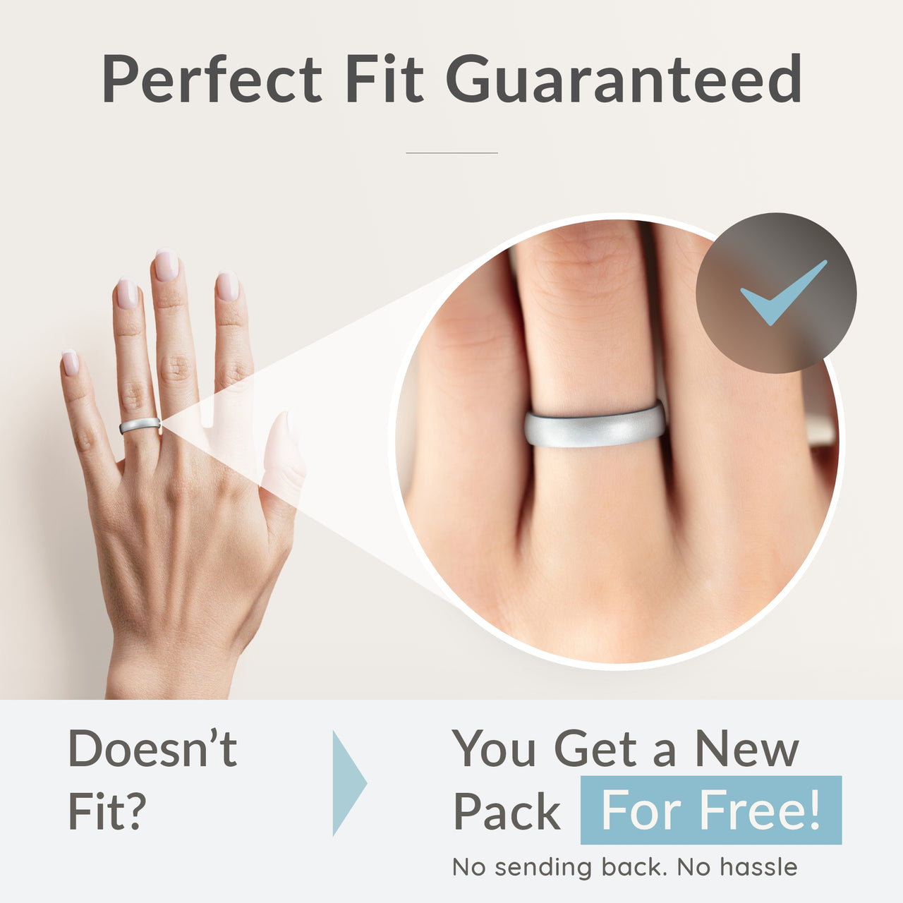 Glyph Breathable Women’s Silicone Rings