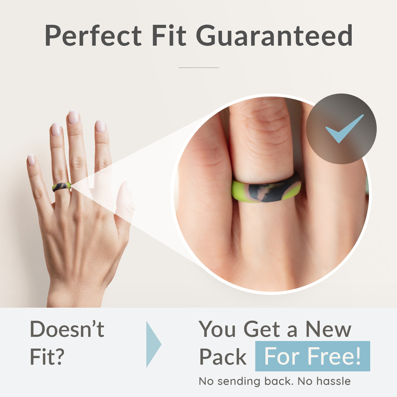 Classic Women’s Silicone Rings