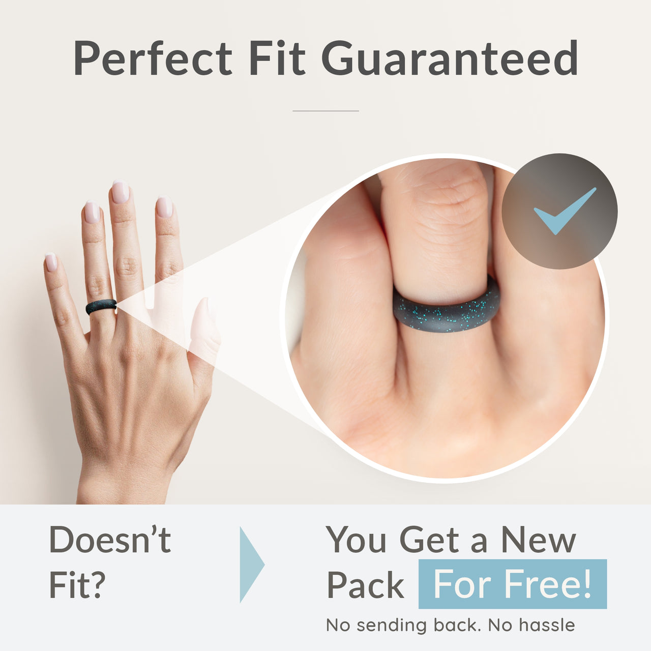 Classic Women’s Silicone Rings