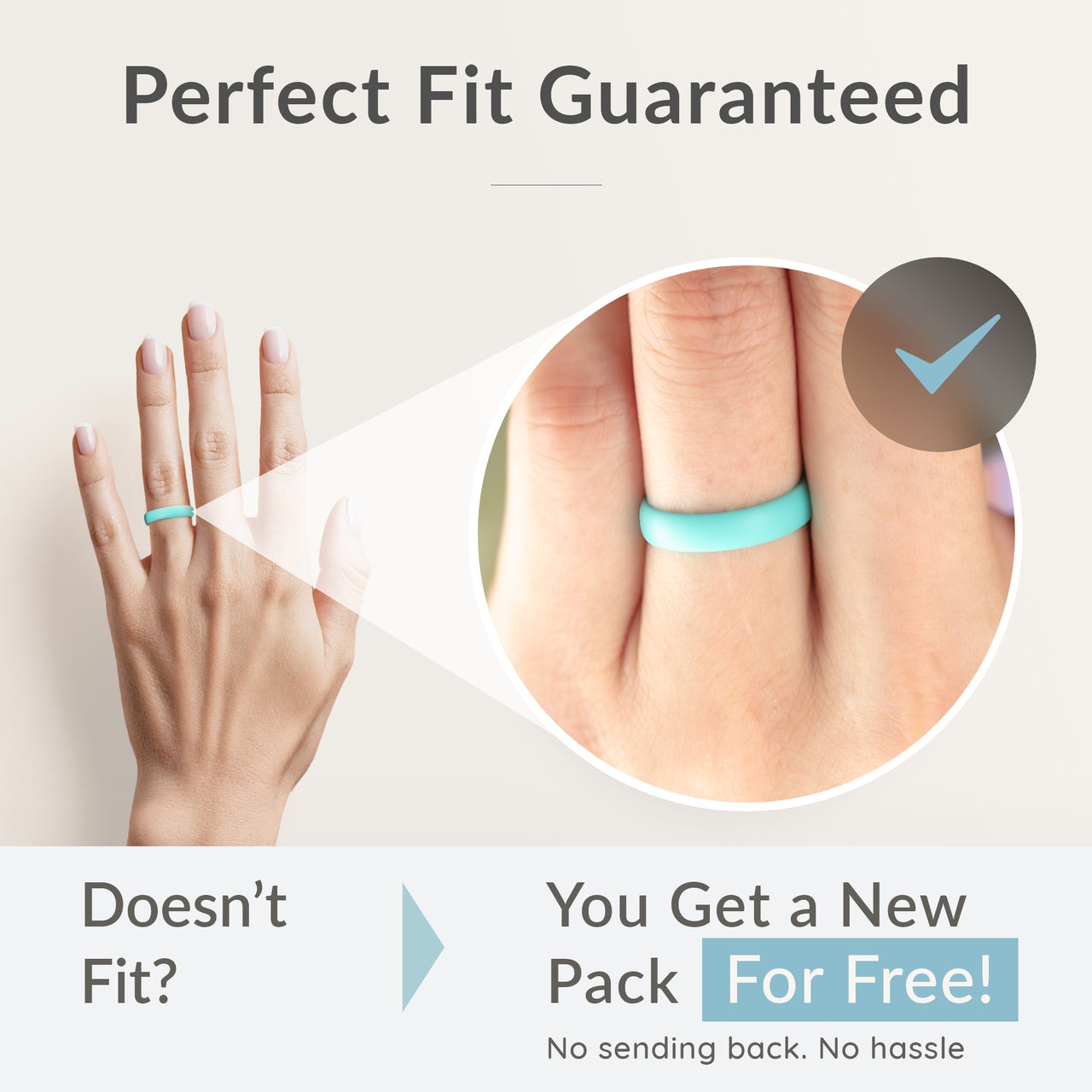 Glyph Breathable Women’s Silicone Rings