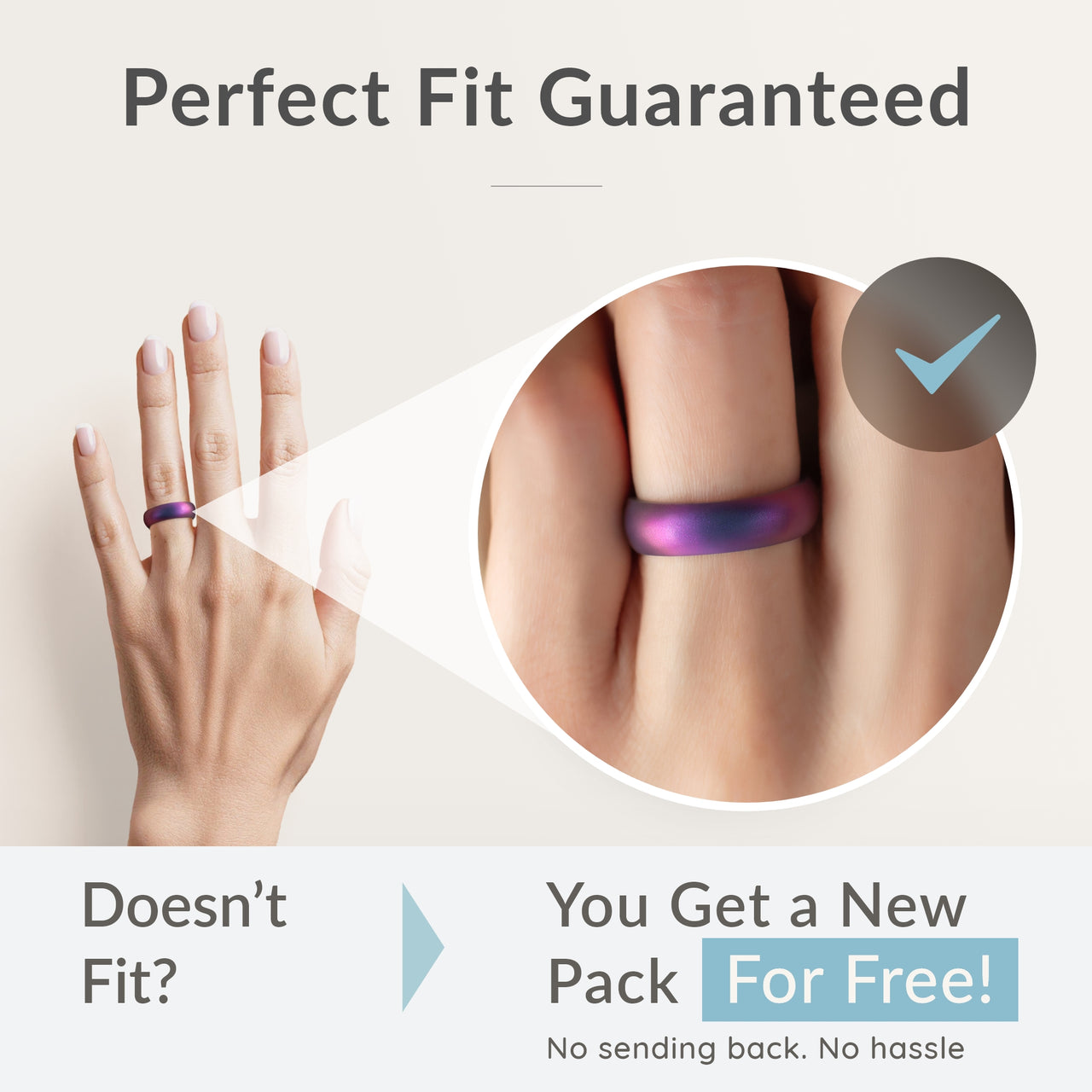 Classic Women’s Silicone Rings