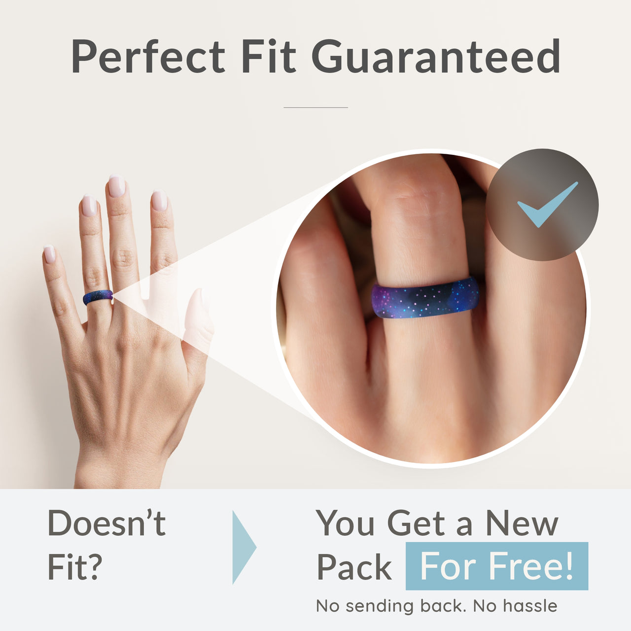 Classic Women’s Silicone Rings