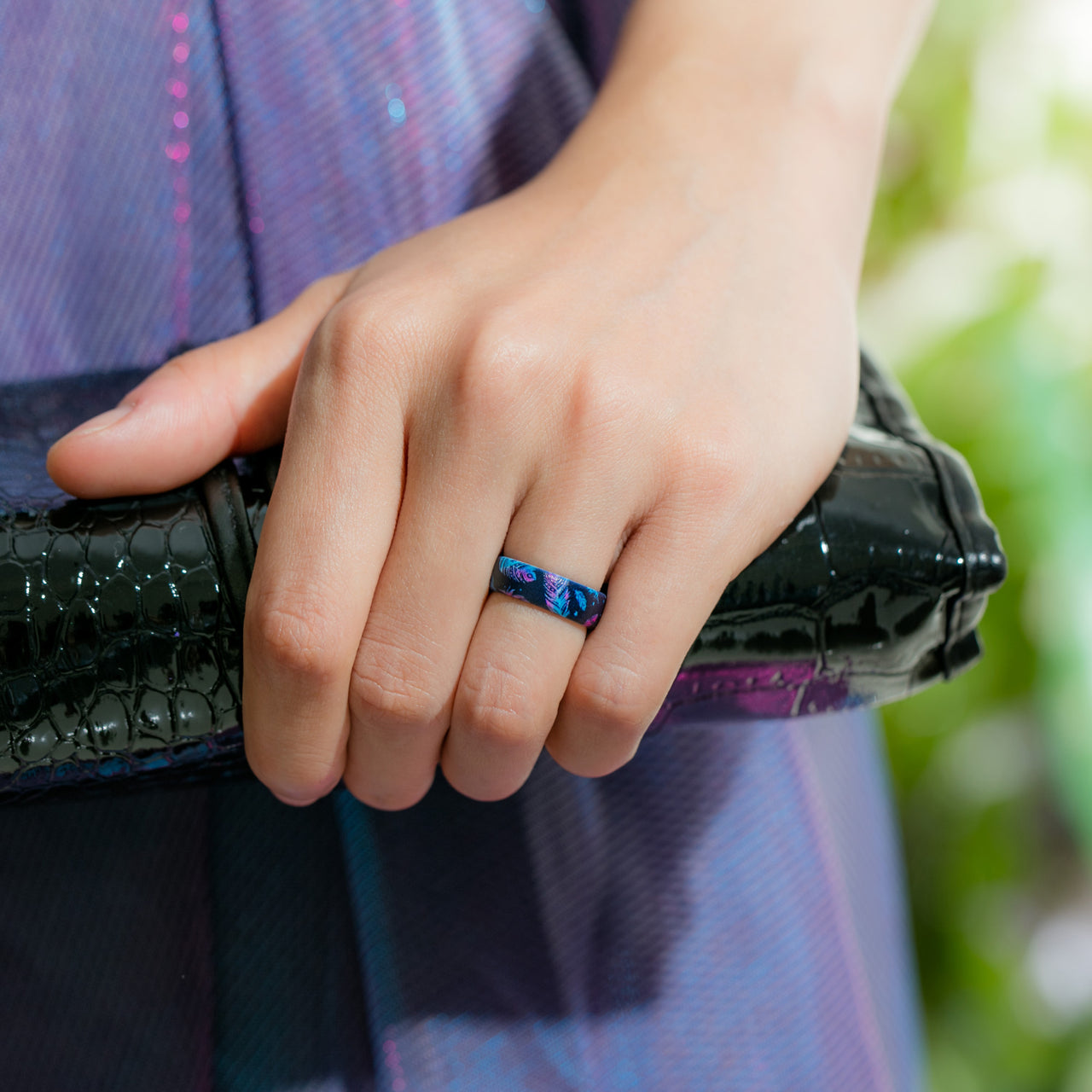 Printed Women’s Silicone Rings