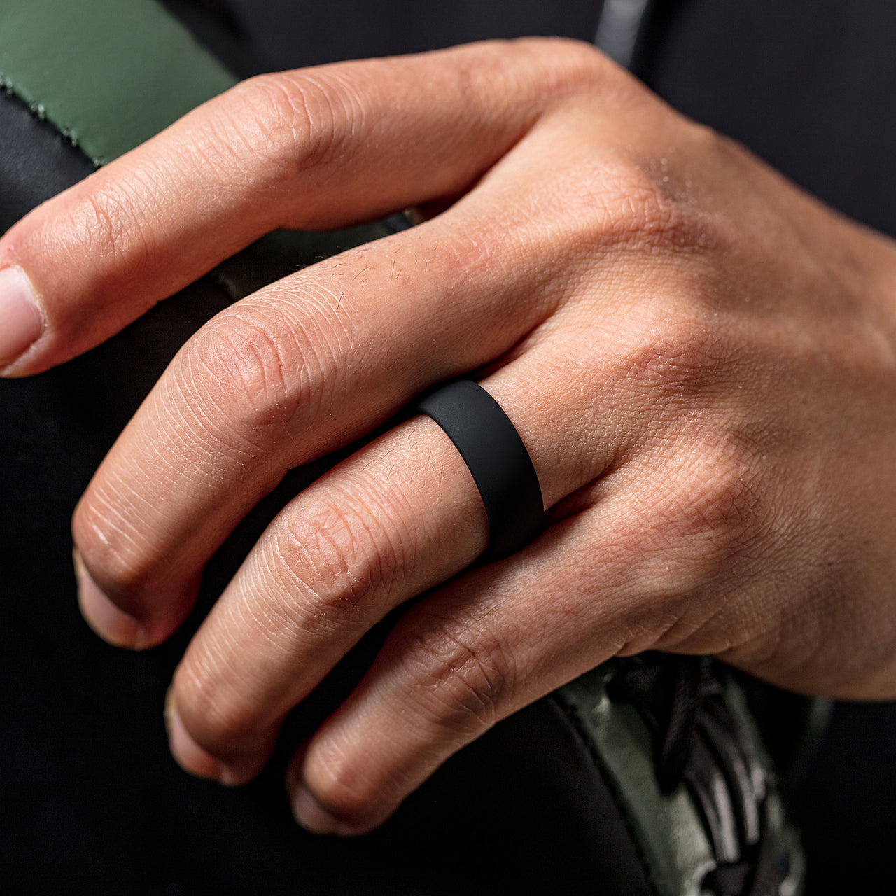 Breathable Men’s Silicone Ring