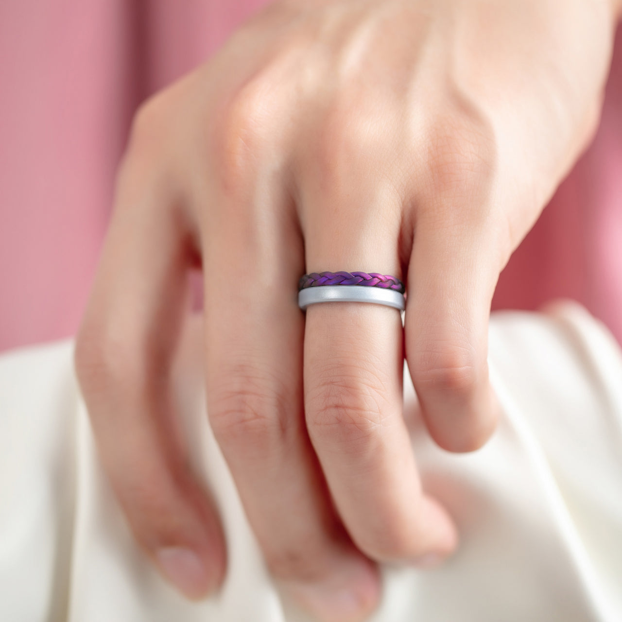 Women's Stackable Harmony - Silicone Ring