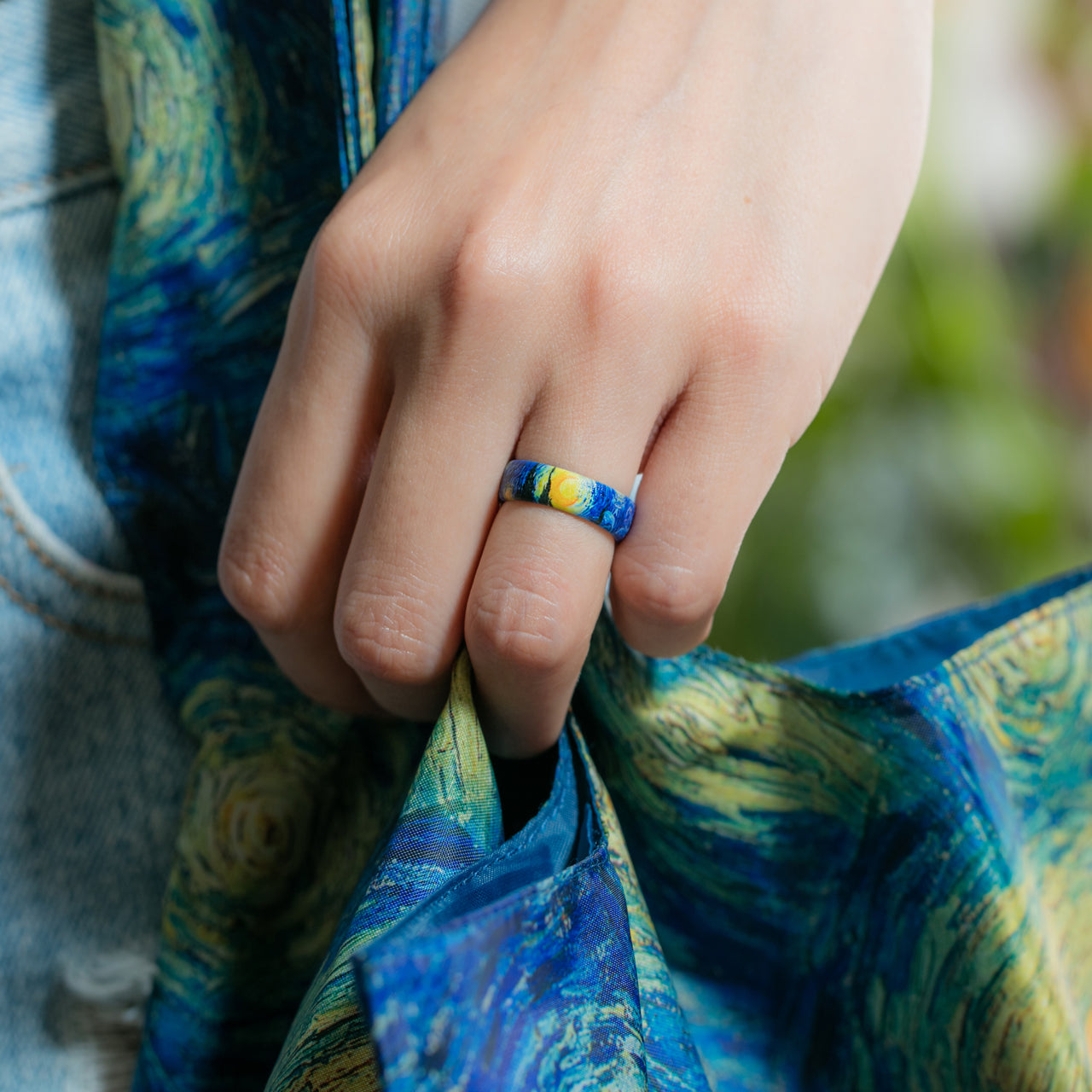 Printed Women’s Silicone Rings
