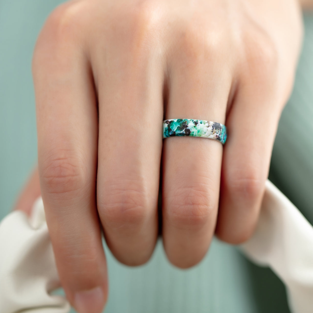 Printed Women’s Silicone Rings