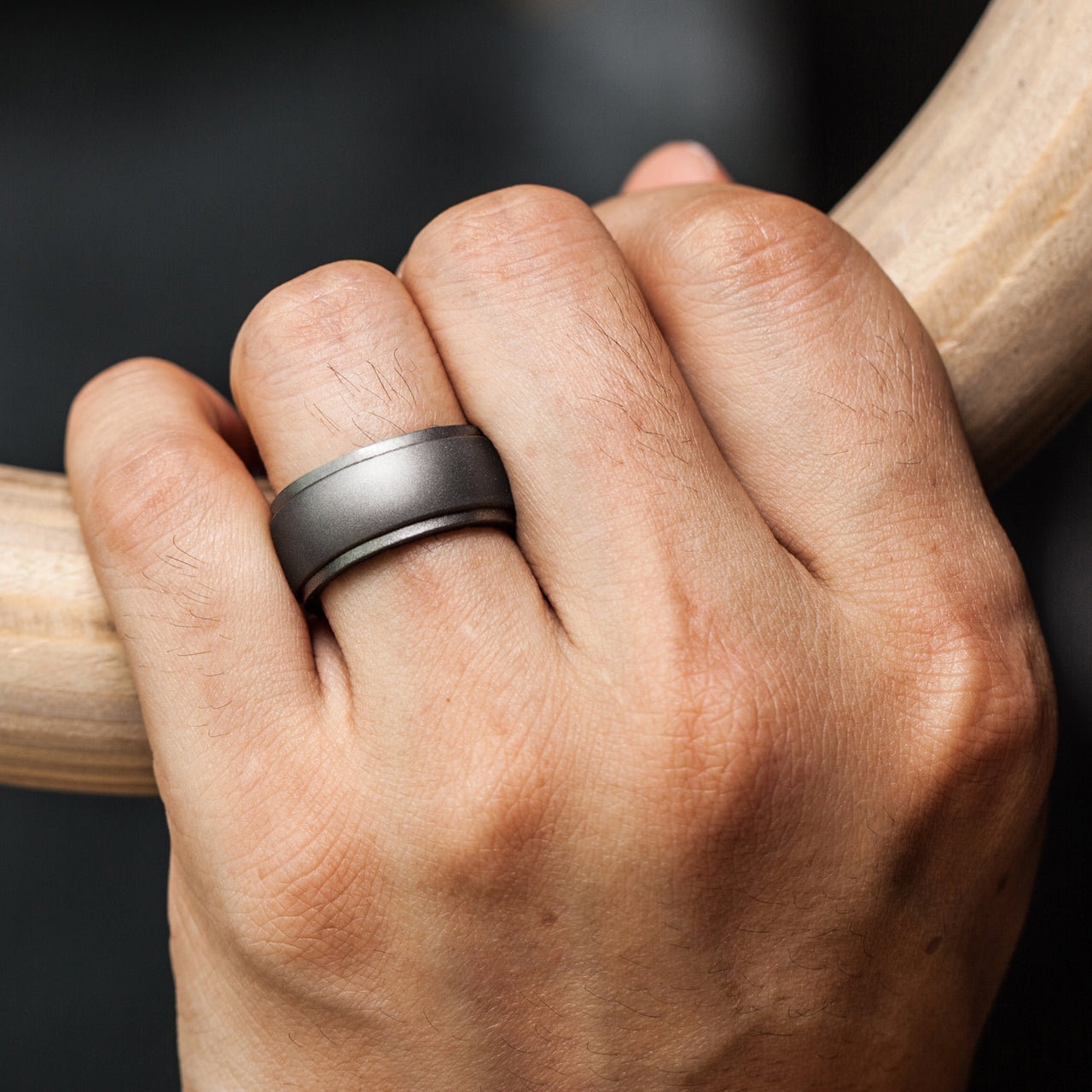 Pro Breathable Men's Silicone Ring