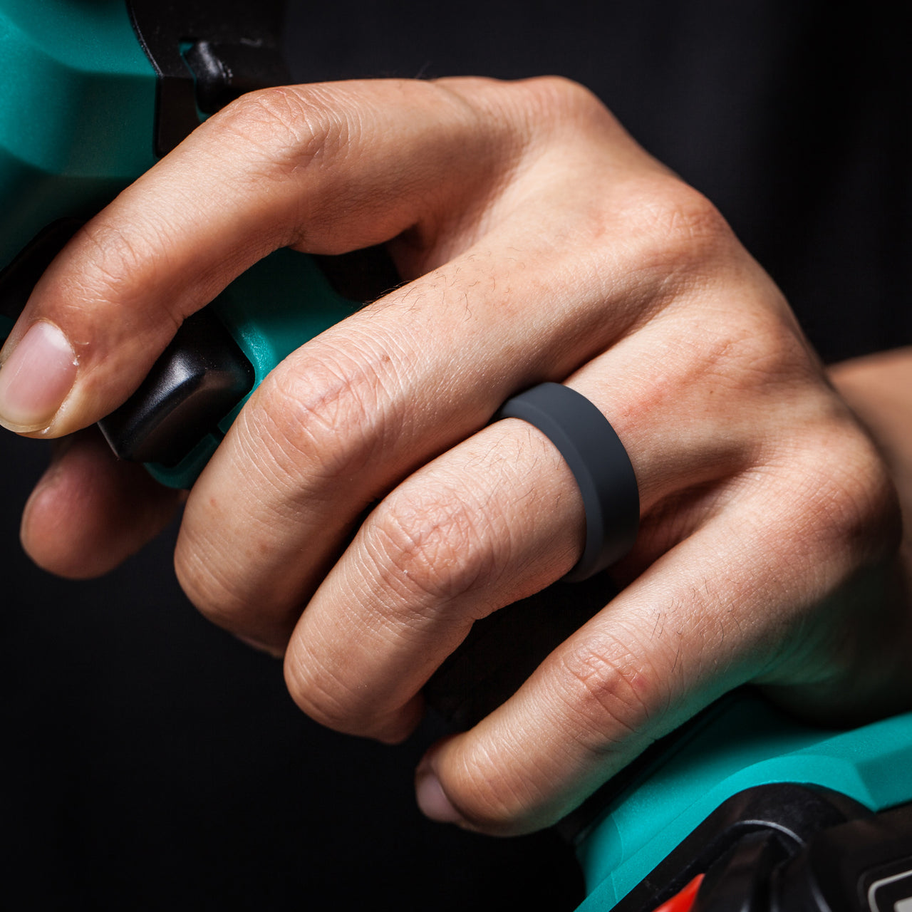 HEX Breathable Men’s Silicone Ring