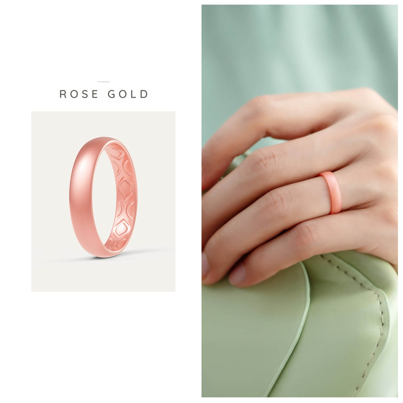 Glyph Breathable Women’s Silicone Rings