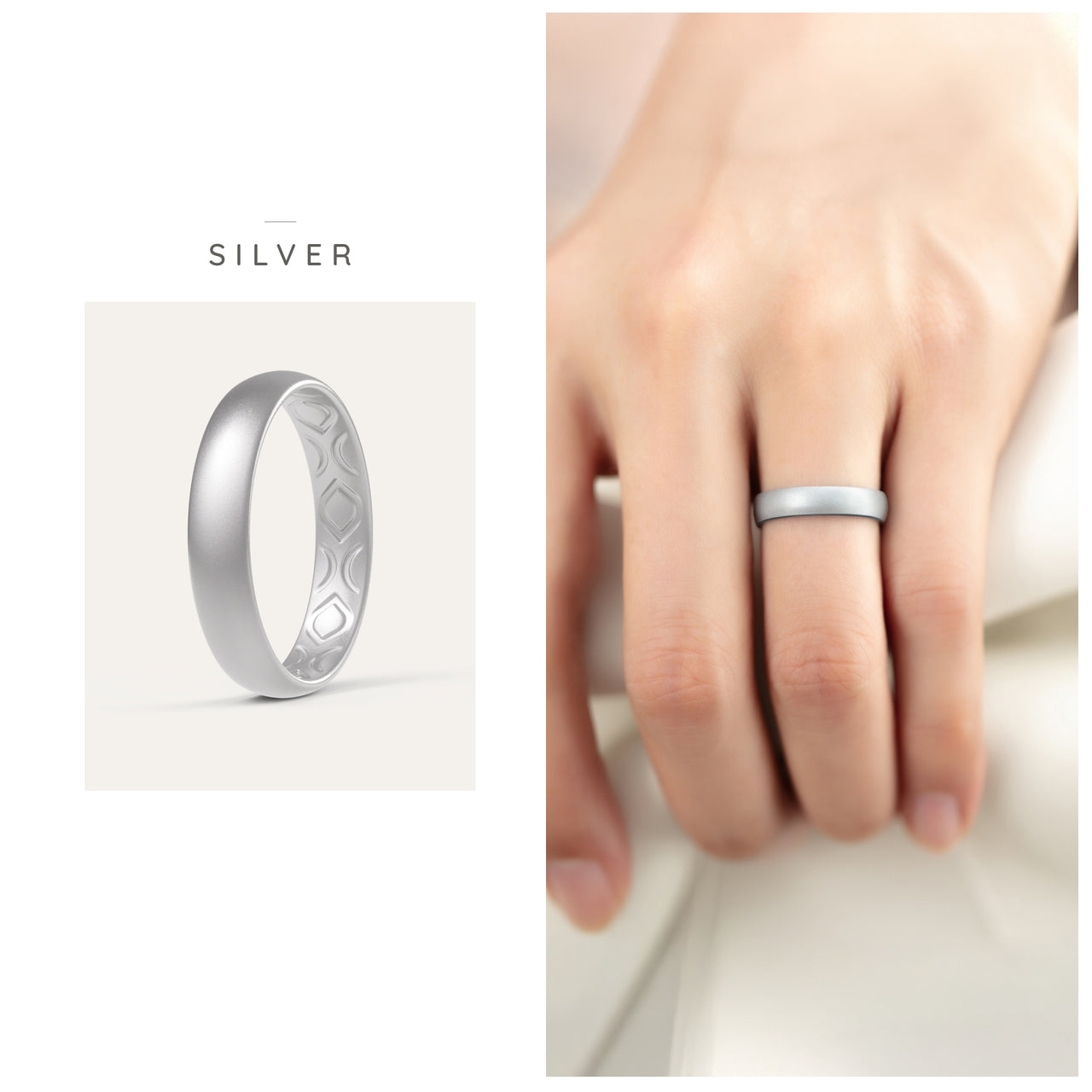 Glyph Breathable Women’s Silicone Rings