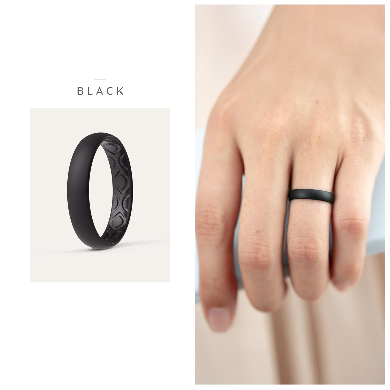 Glyph Breathable Women’s Silicone Rings