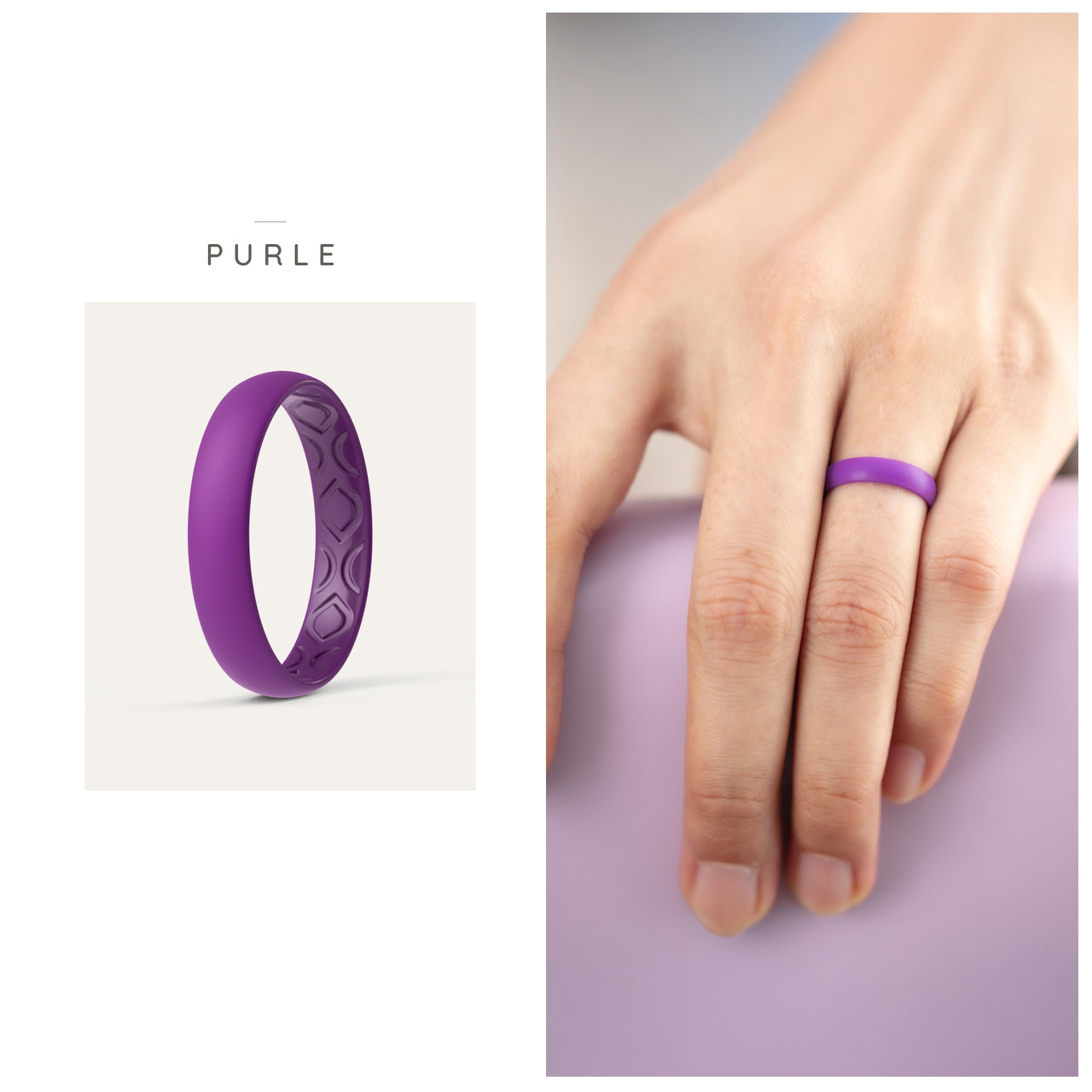Glyph Breathable Women’s Silicone Rings