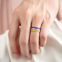 Thumbnail for Women's Stackable Harmony - Silicone Ring