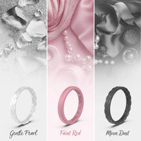 Thumbnail for Women's Stackable Harmony - Silicone Ring