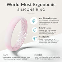 Thumbnail for Glyph Breathable Women’s Silicone Rings