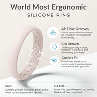 Thumbnail for Glyph Breathable Women’s Silicone Rings
