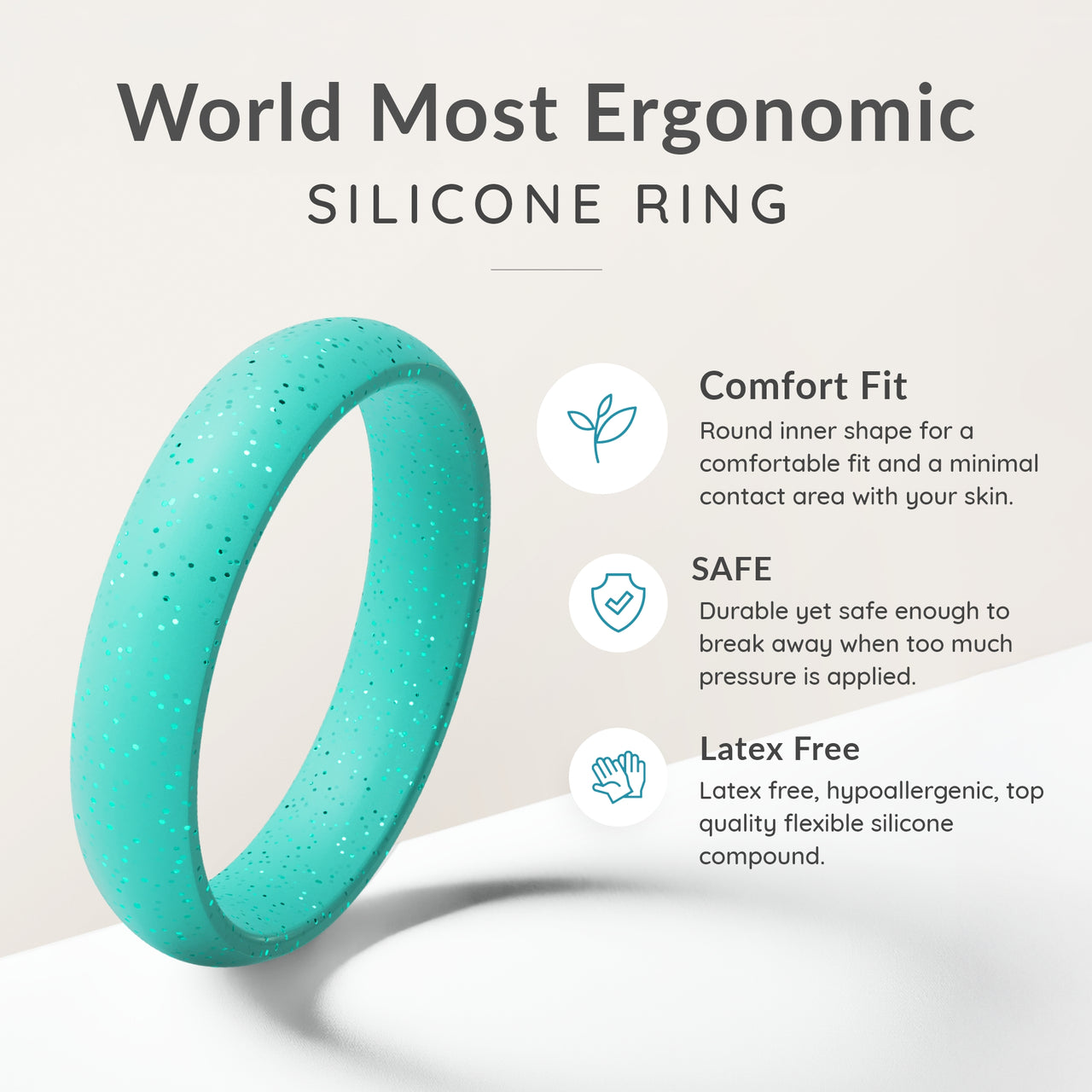 Classic Women’s Silicone Rings
