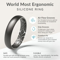 Thumbnail for Glyph Breathable Women’s Silicone Rings