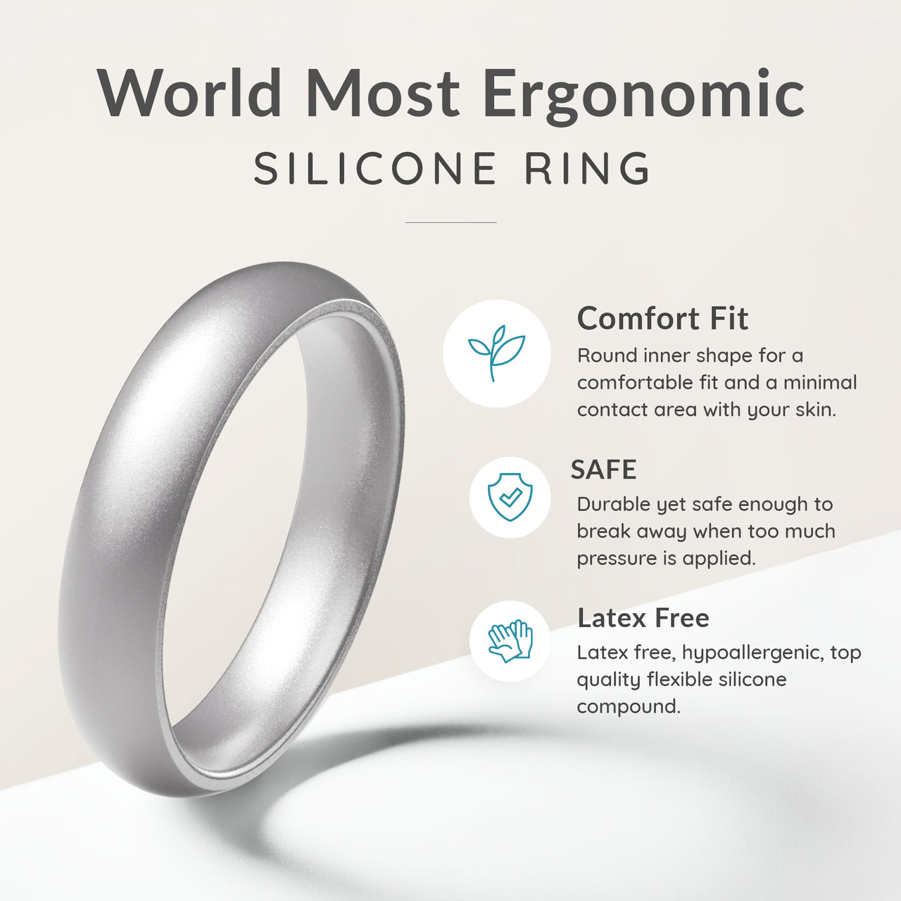 Classic Women’s Silicone Rings