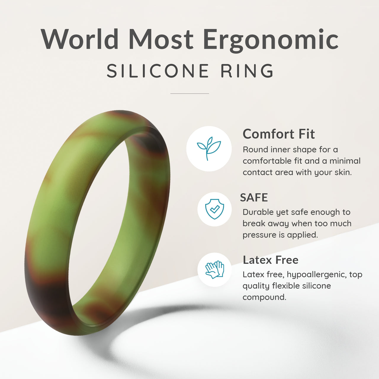 Classic Women’s Silicone Rings