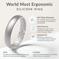 Thumbnail for Glyph Breathable Women’s Silicone Rings