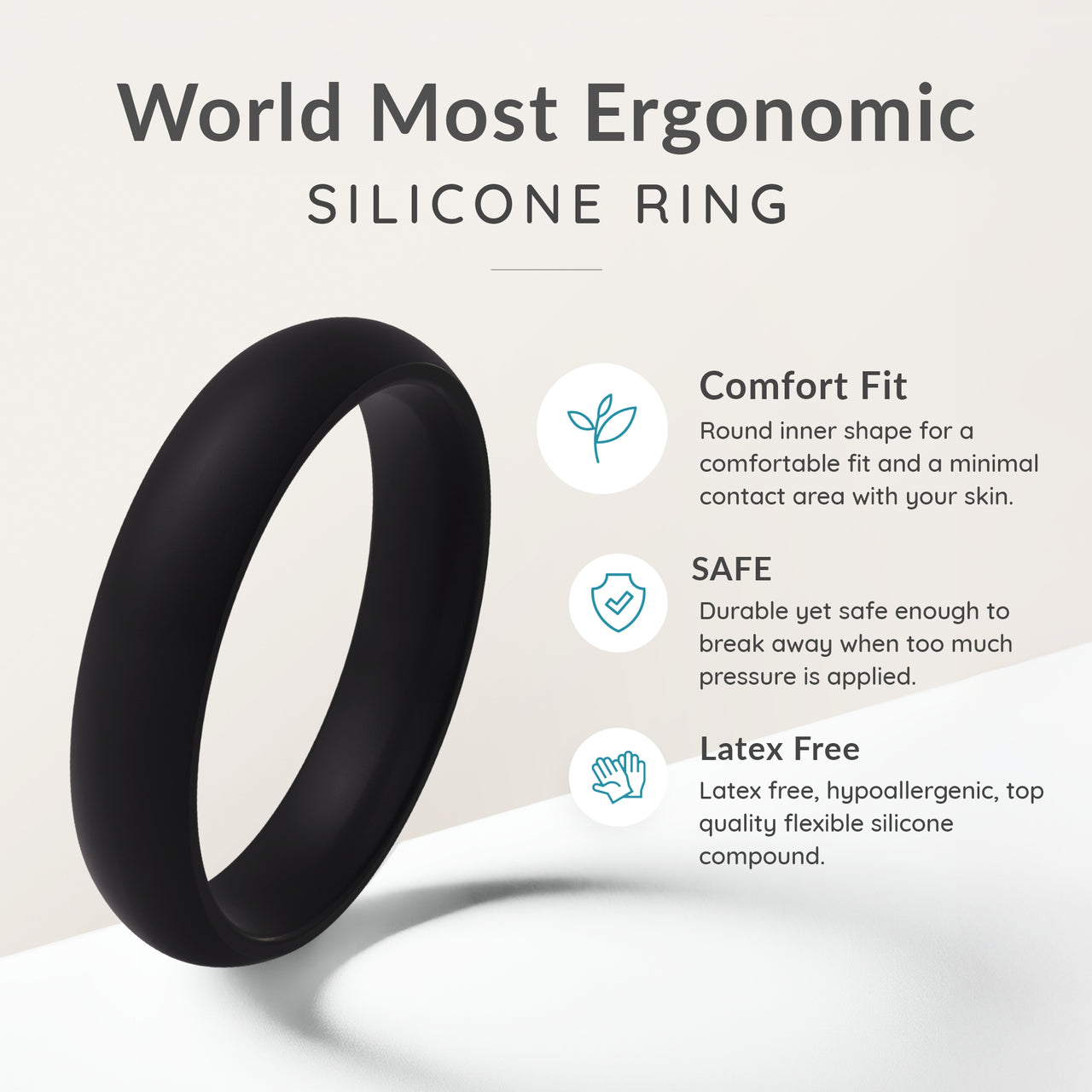 Classic Women’s Silicone Rings