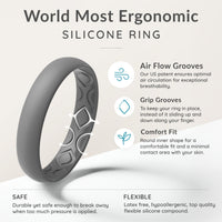 Thumbnail for Glyph Breathable Women’s Silicone Rings