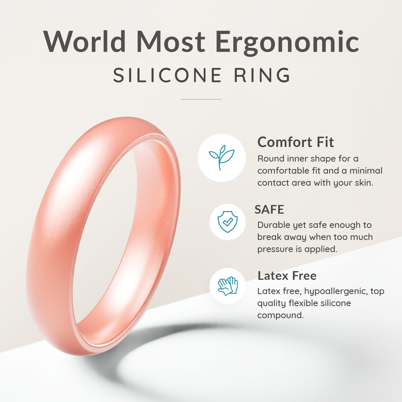 Classic Women’s Silicone Rings