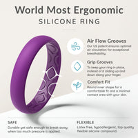 Thumbnail for Glyph Breathable Women’s Silicone Rings
