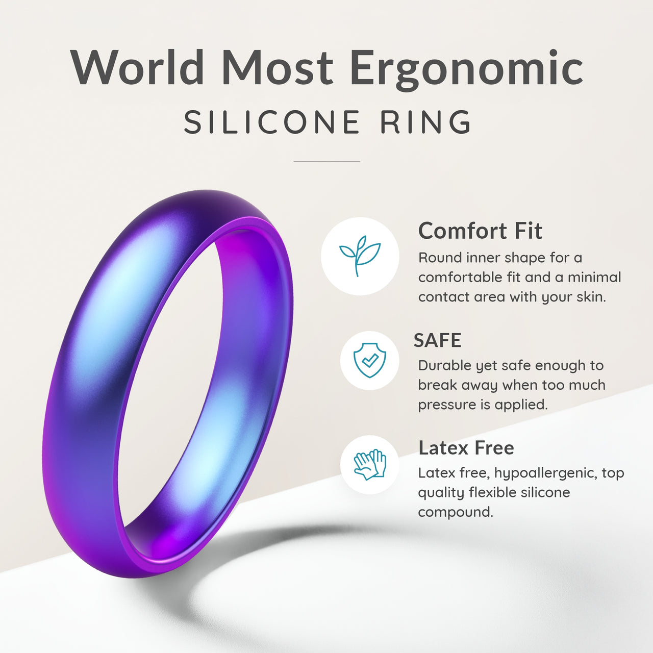 Classic Women’s Silicone Rings