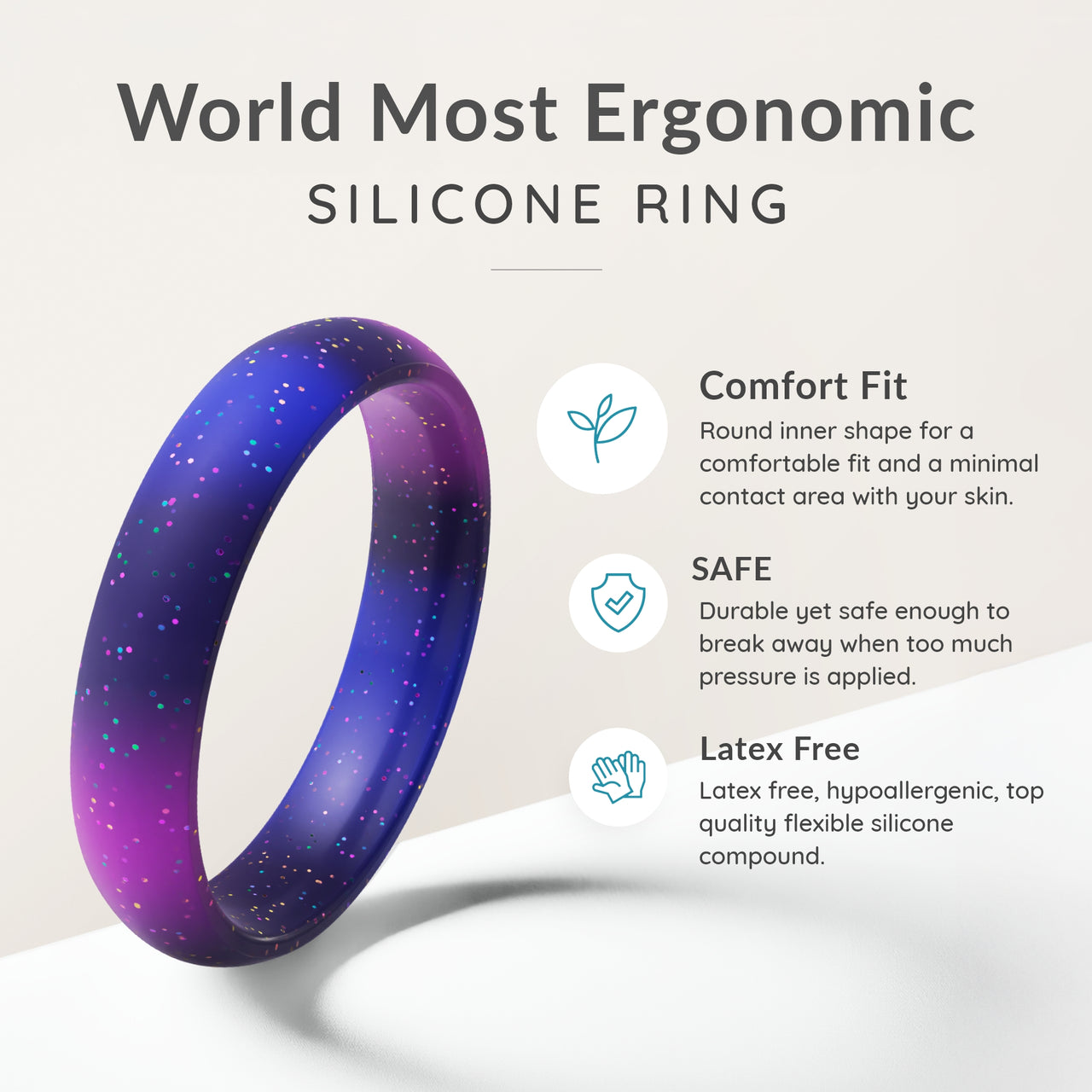 Classic Women’s Silicone Rings