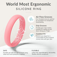Thumbnail for Glyph Breathable Women’s Silicone Rings