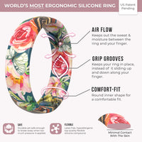 Thumbnail for Printed Women’s Silicone Rings