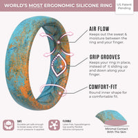 Thumbnail for Printed Women’s Silicone Rings