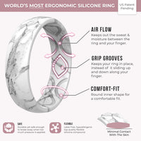 Thumbnail for Printed Women’s Silicone Rings