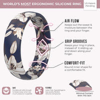 Thumbnail for Printed Women’s Silicone Rings