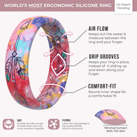 Thumbnail for Printed Women’s Silicone Rings