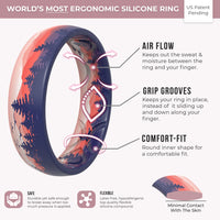 Thumbnail for Printed Women’s Silicone Rings