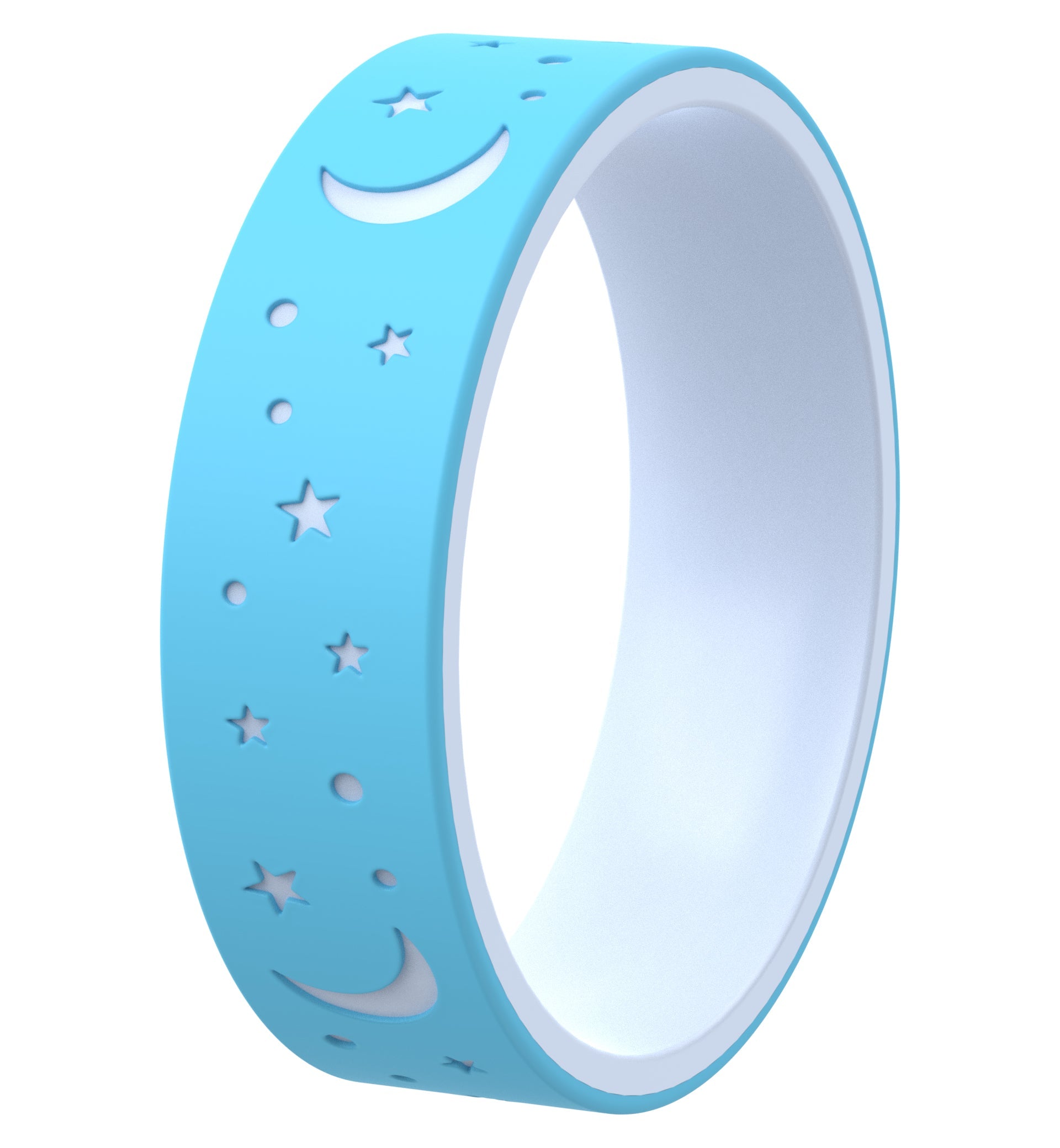 Laser Engraved Silicone Ring