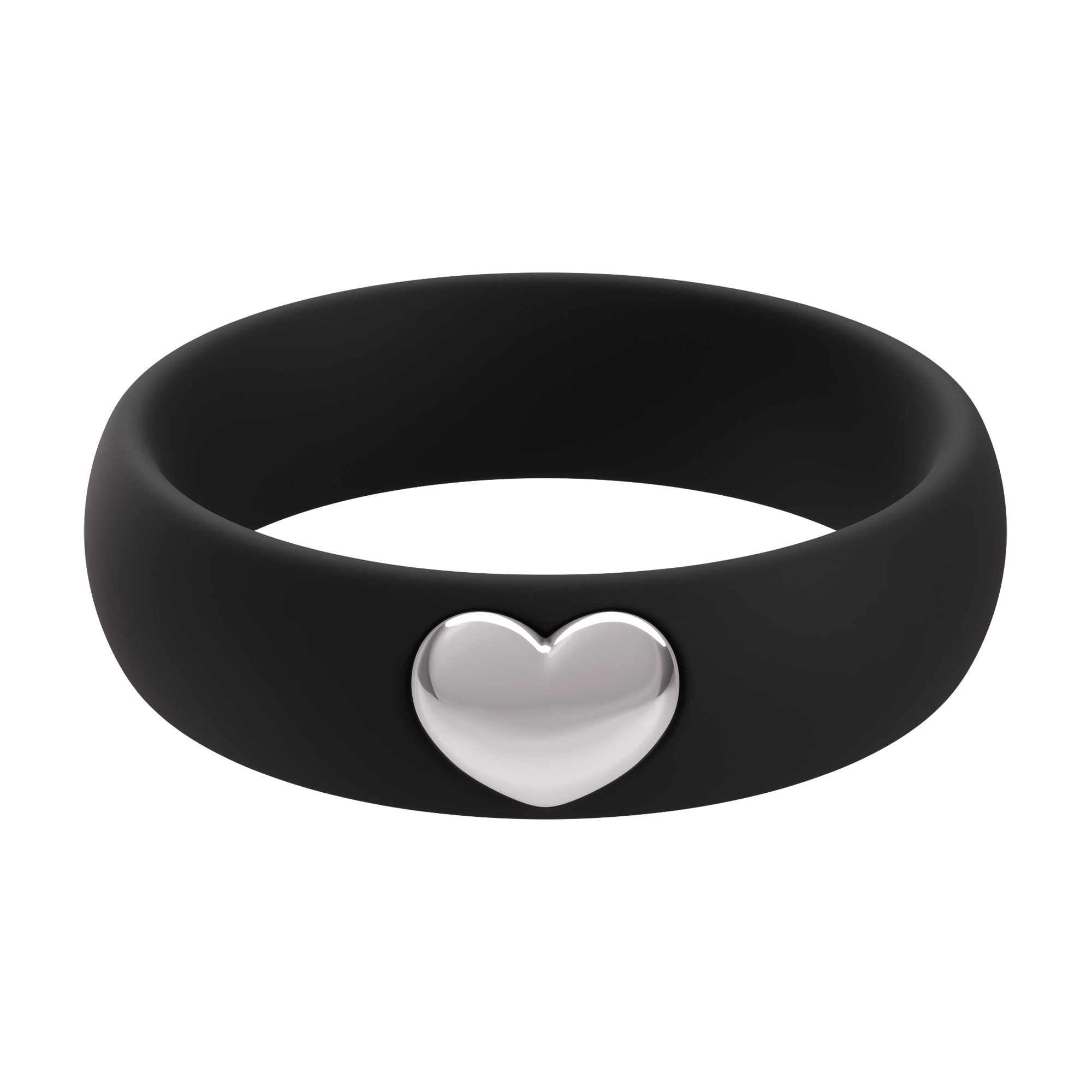 Heart Women's Silicone Rings