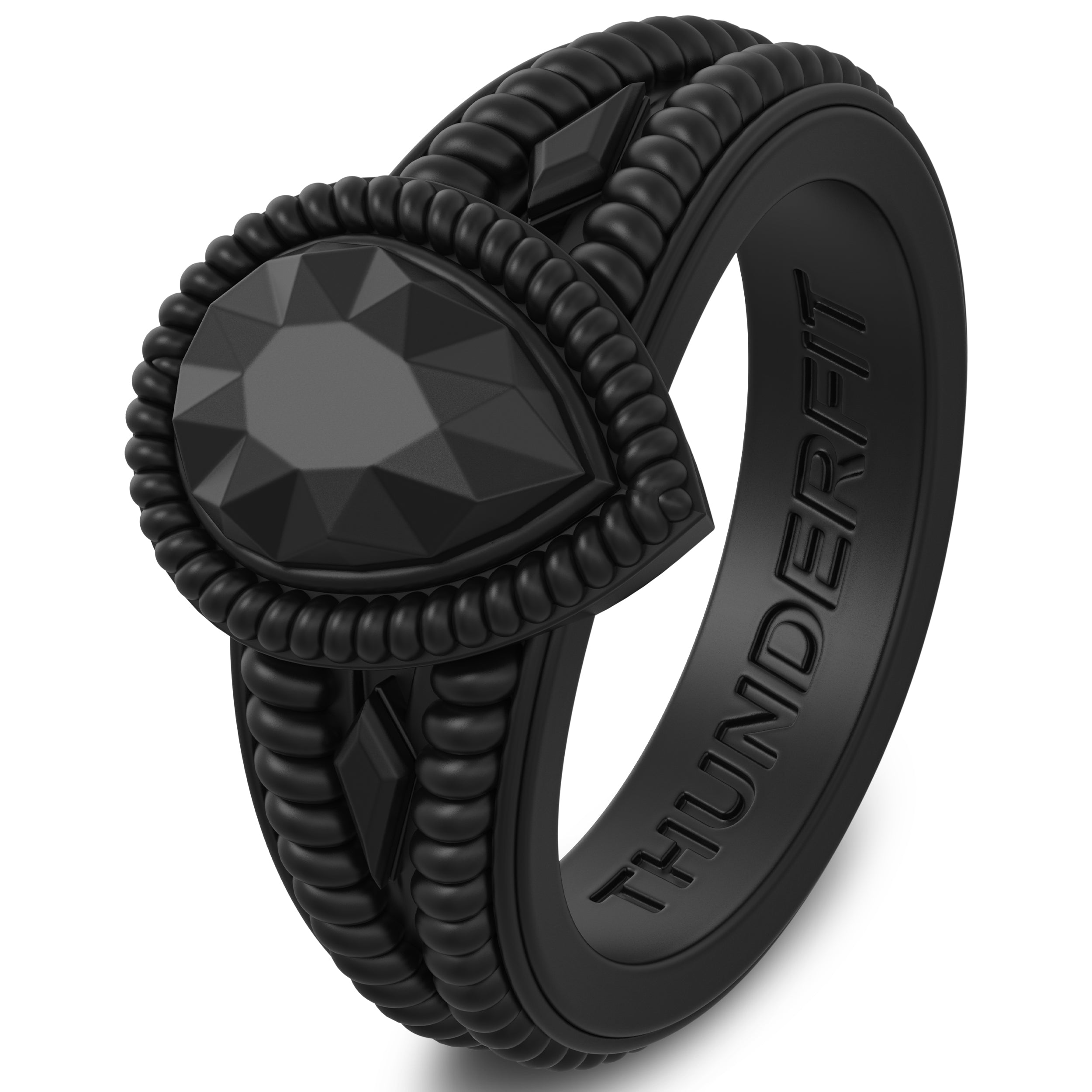 Crown Core Women's Silicone Rings