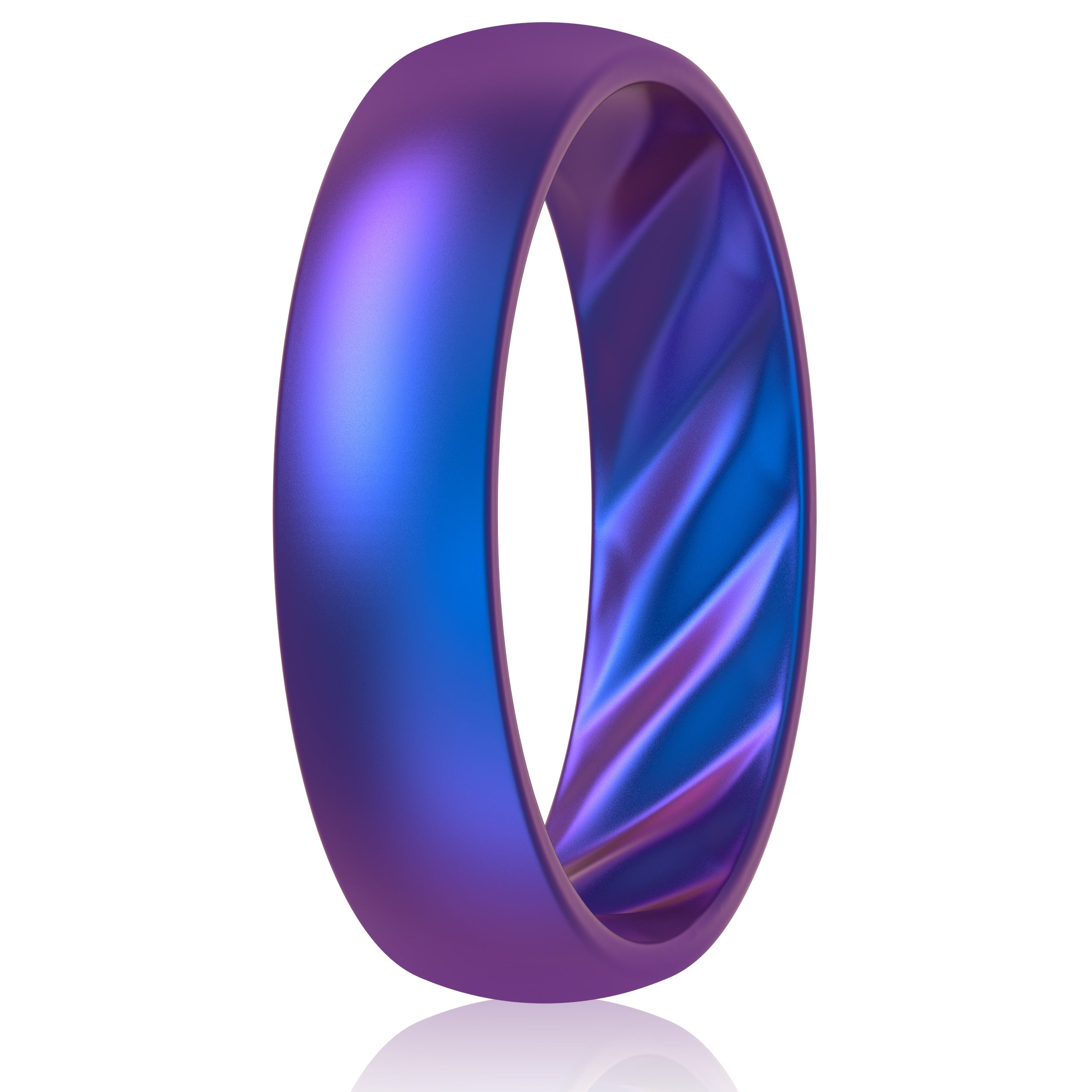 Wave Core Women's Silicone Rings