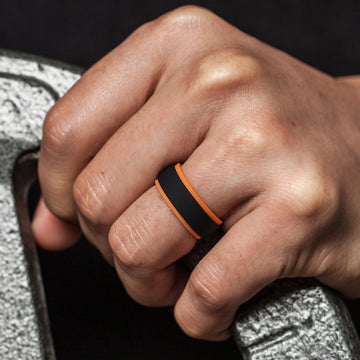 Men's Classic Core Silicone Ring – thunderfitrings