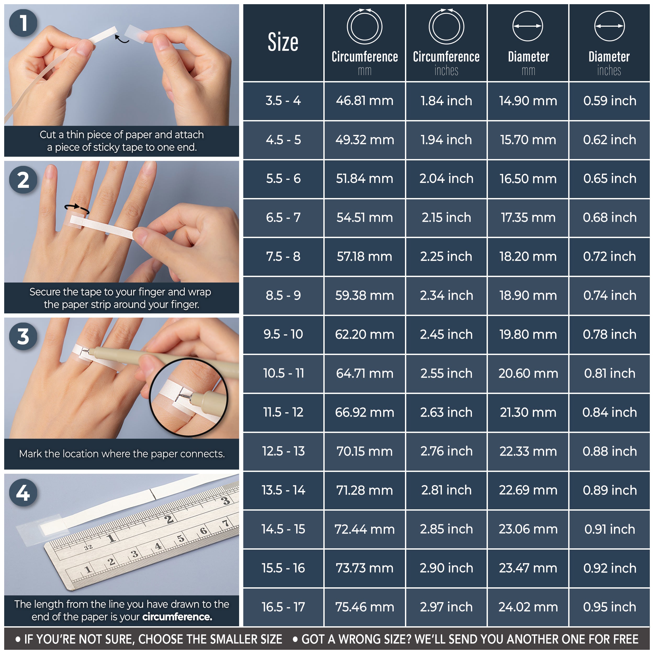 2.5 inch finger ring size discount