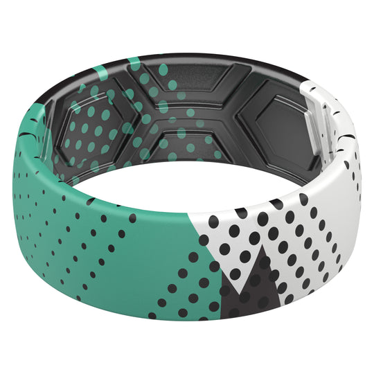 Men's Printed & Breathable Horizon 1 - Silicone Ring