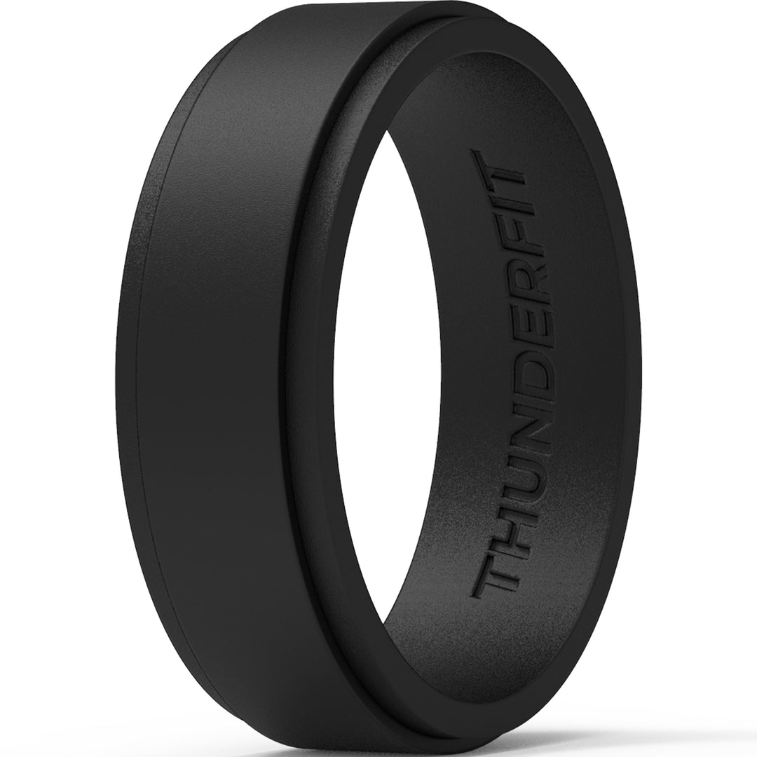 Rubber Silicone Rings Amazon Men's Classic Horizon Silicone Ring