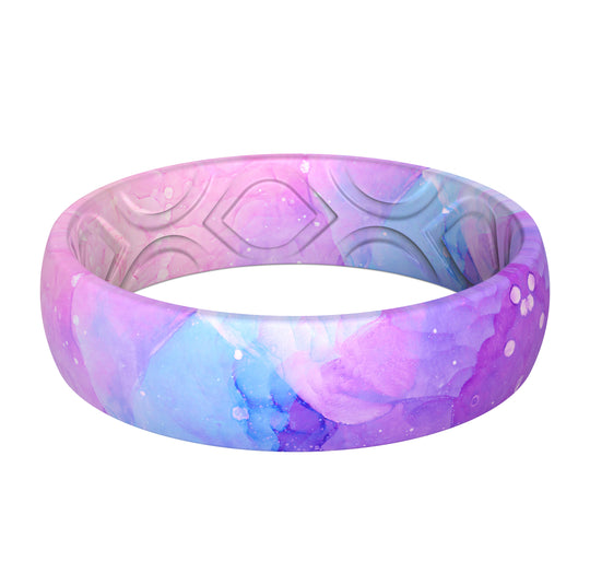 Women's Printed Harmony 6 - Silicone Ring